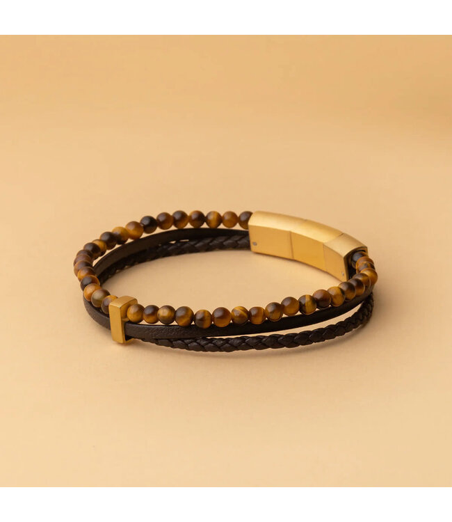 Gemini Armband Terra Brown M-L