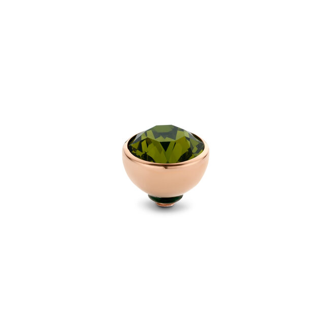MelanO Twisted CZ setting Olive