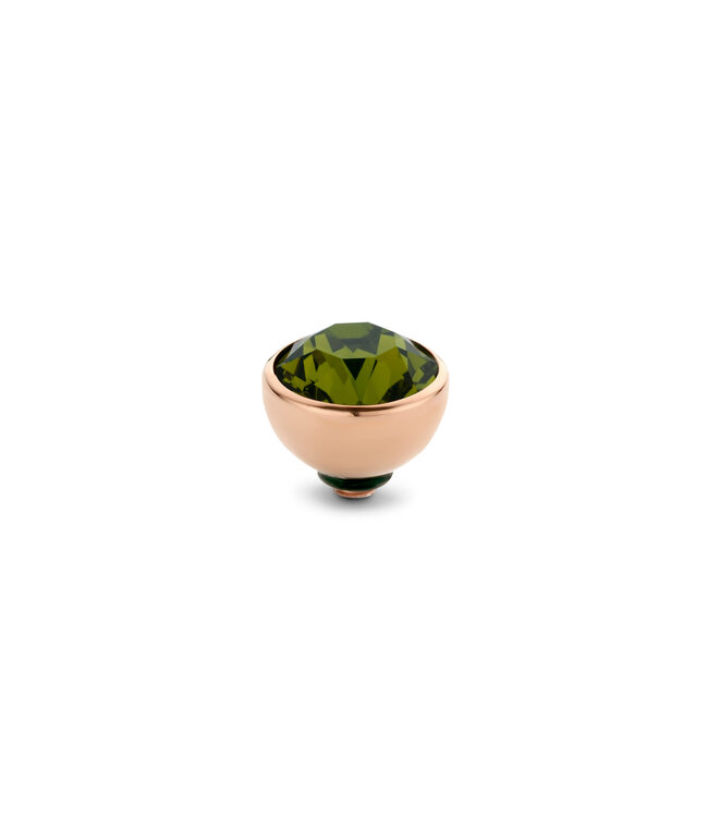 MelanO Twisted CZ setting Olive