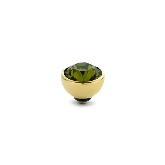 MelanO Twisted CZ setting Olive