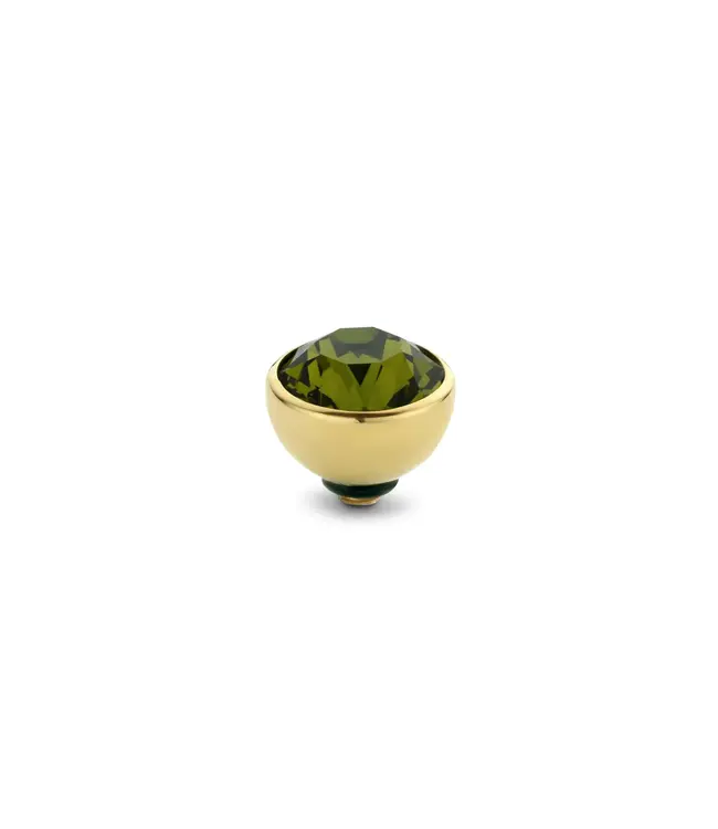 MelanO Twisted CZ setting Olive