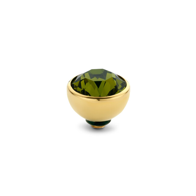 MelanO Twisted CZ setting Olive