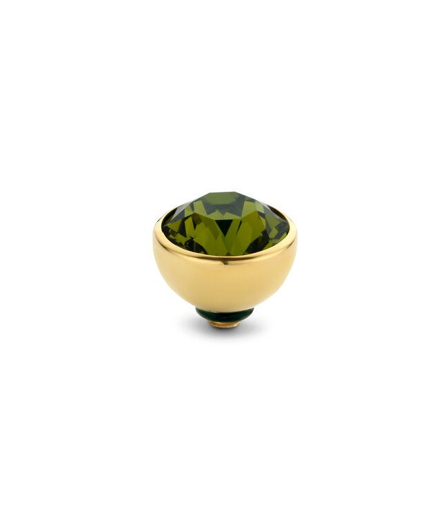 MelanO Twisted CZ setting Olive