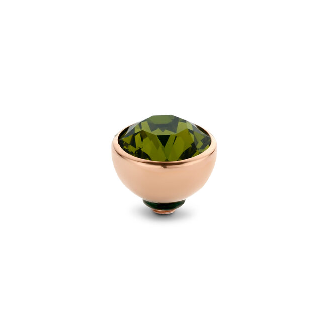 MelanO Twisted CZ setting Olive