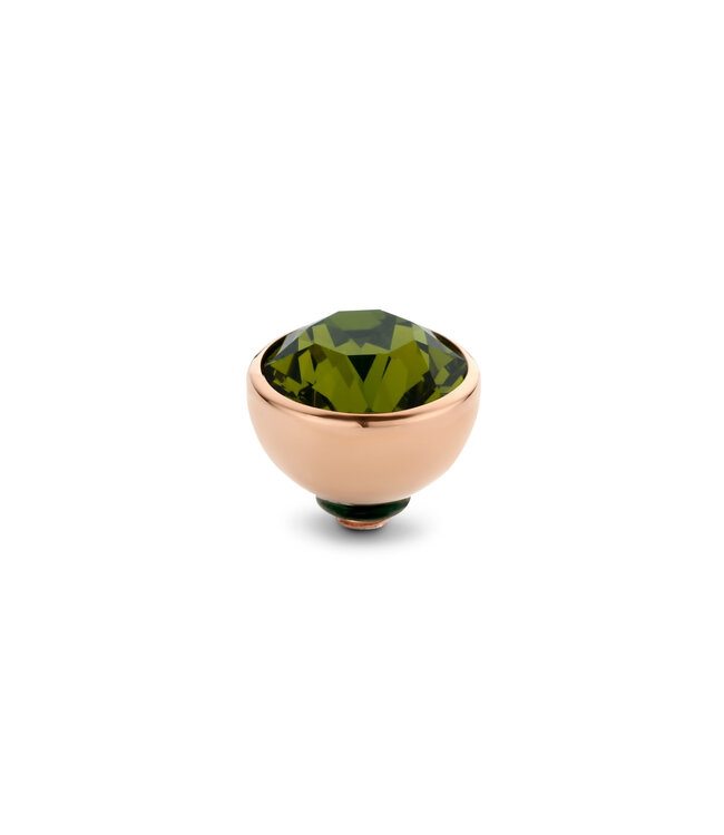 MelanO Twisted CZ setting Olive