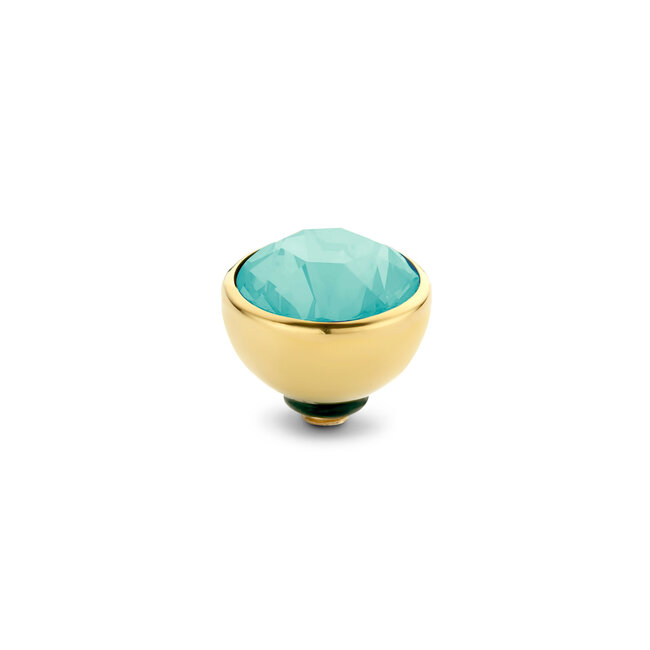 MelanO Twisted CZ setting Turquoise