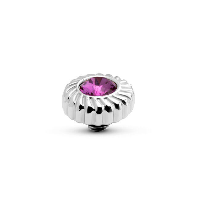 MelanO TW Crystal Flower Fuchsia Purple