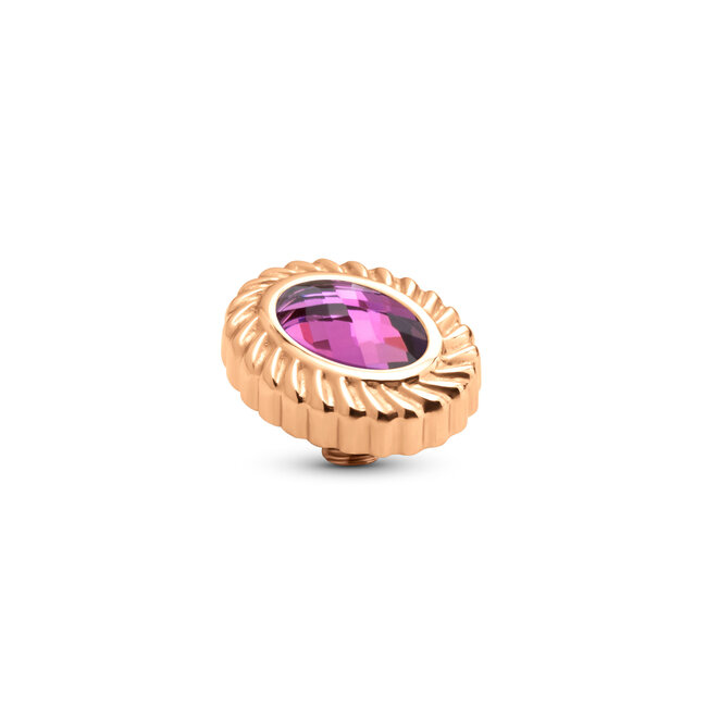 MelanO TW Oval Rope Fuchsia Purple