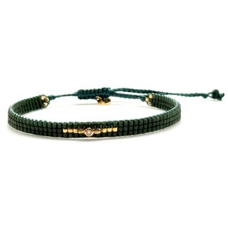 Suenia Zurich Armband Coralie Cypress Green