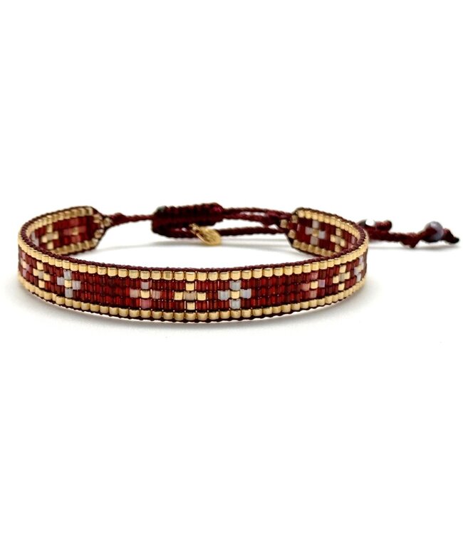 Suenia Zurich Armband Frosina Majestic Burgundy