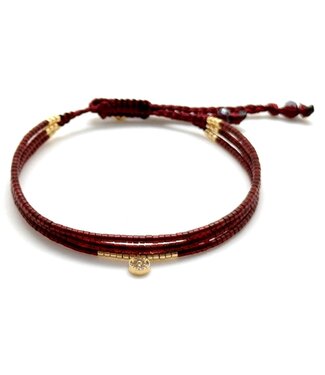 Suenia Zurich Armband Heilwig Majestic Burgundy