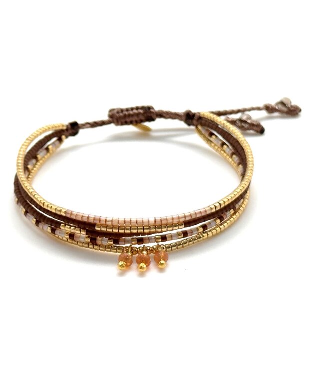 Suenia Zurich Armband Claritta Woods Brown