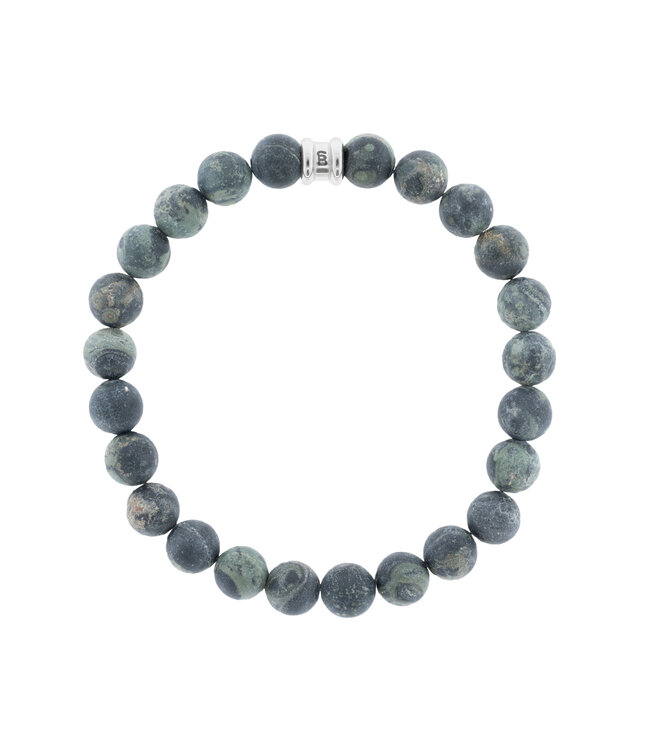Steel & Barnett Armband Stones Basic Matt Kabamba M