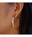 Ania Haie Oorring Classic Tube Large Hoop