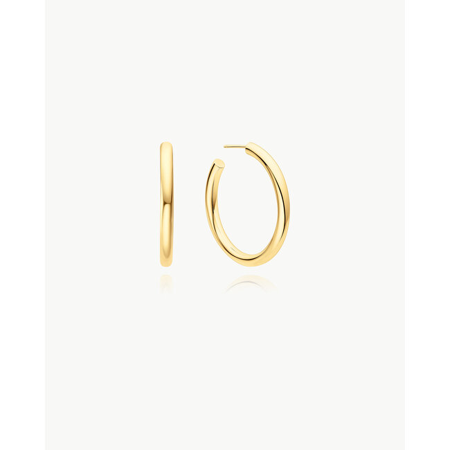 Ania Haie Oorring Classic Tube Large Hoop
