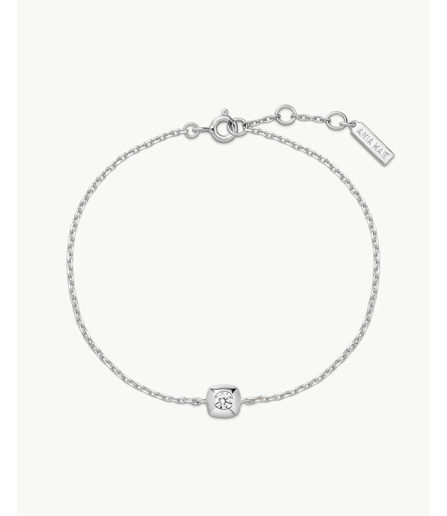 Ania Haie Armband Modern Bezel-Set Solitaire