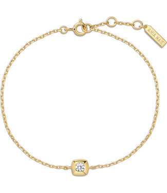 Ania Haie Armband Modern Bezel-Set Solitaire