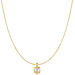 Ania Haie Halsketting Modern Bezel-Set Solitaire