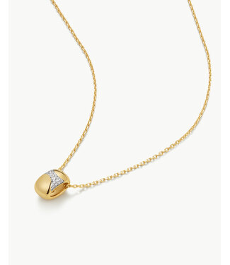 Ania Haie Halsketting Puffed Rivulet Pavé