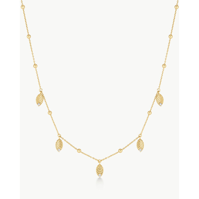 Ania Haie Halsketting Leaf Station