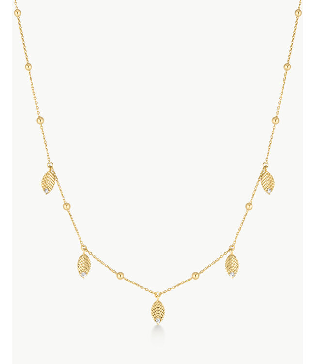 Ania Haie Halsketting Leaf Station