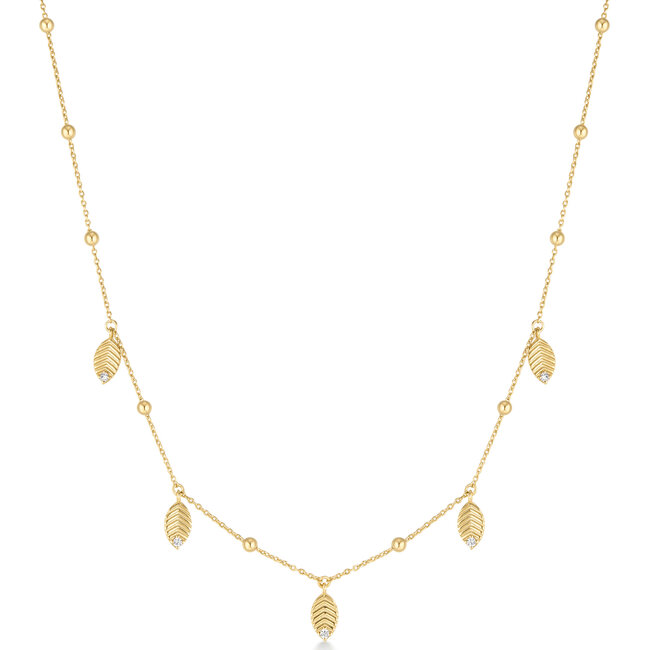 Ania Haie Halsketting Leaf Station