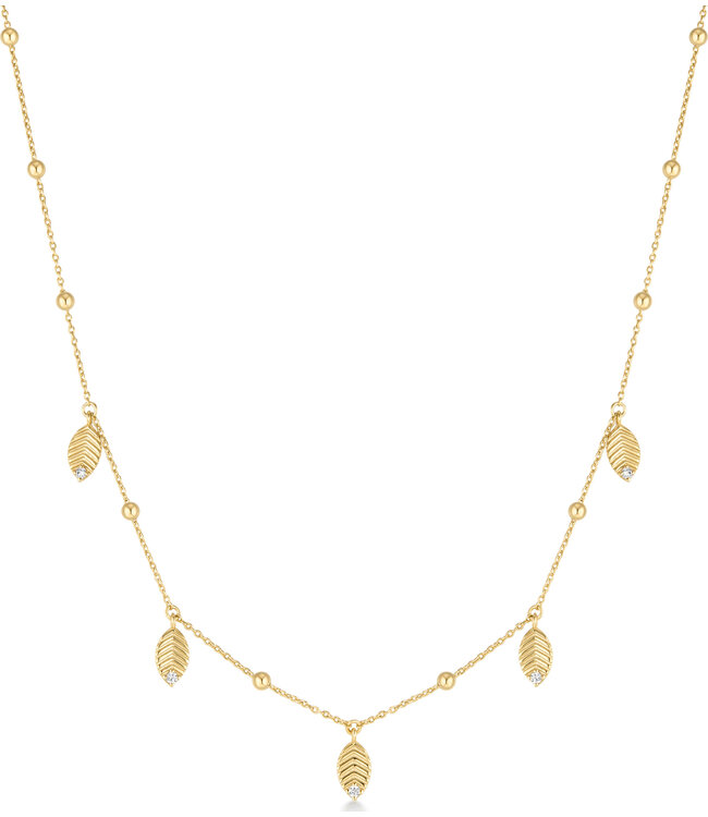 Ania Haie Halsketting Leaf Station