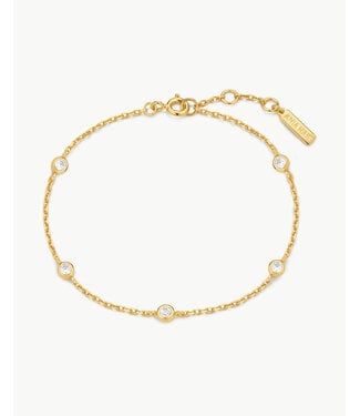 Ania Haie Armband Classic Bezel-Set Station