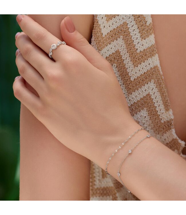 Ania Haie Armband Classic Bezel-Set Station