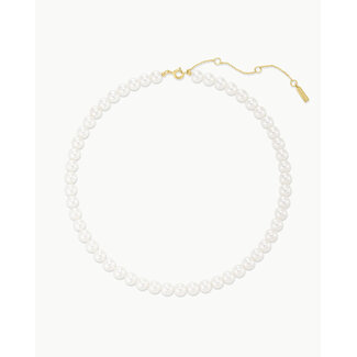 Ania Haie Halsketting Gold Classic Shell Pearl Beaded