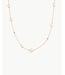 Ania Haie Halsketting Asymmetric Shell Pearl Station Gold