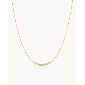 Ania Haie Halsketting Graduated Bezel-set