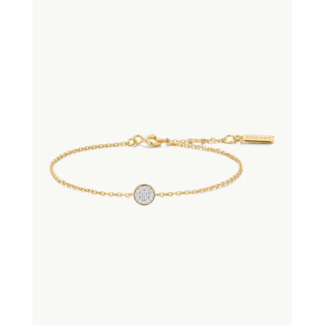 Ania Haie Armband Pavé Disc