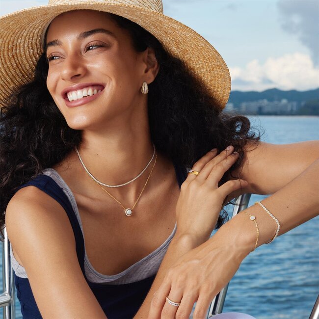 Ania Haie Armband Pavé Disc