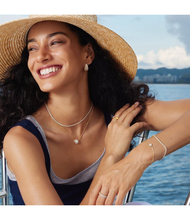 Ania Haie Armband Pavé Disc