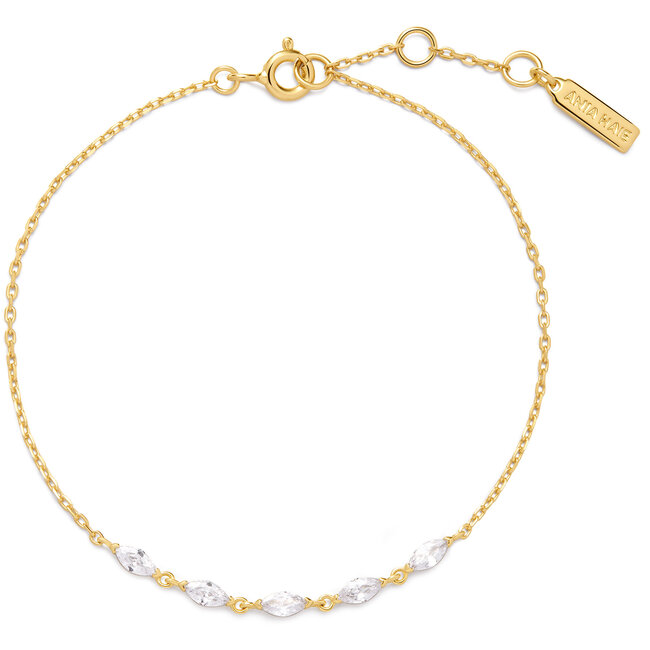 Ania Haie Armband Quintet Marquise Gold
