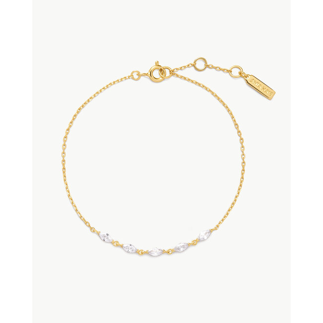 Ania Haie Armband Quintet Marquise Gold