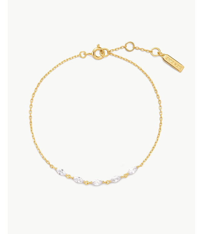 Ania Haie Armband Quintet Marquise Gold