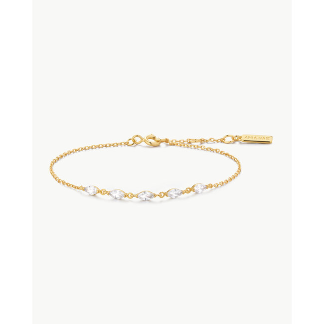 Ania Haie Armband Quintet Marquise Gold