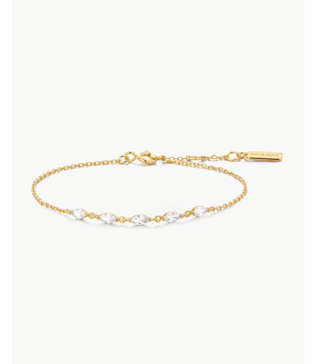 Ania Haie Armband Quintet Marquise Gold