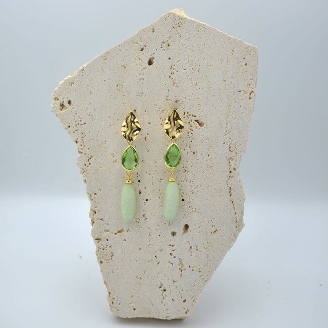 Maison Cachet Oorring Allure Verte