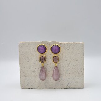 Maison Cachet Oorring Cléa Violet