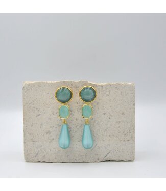 Maison Cachet Oorring Cléa Turquoise