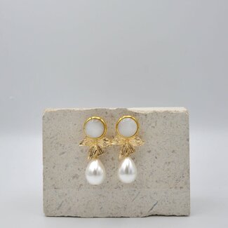 Maison Cachet Oorring Pétale Nacré