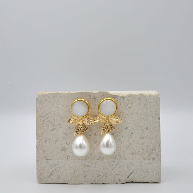 Maison Cachet Oorring Pétale Nacré