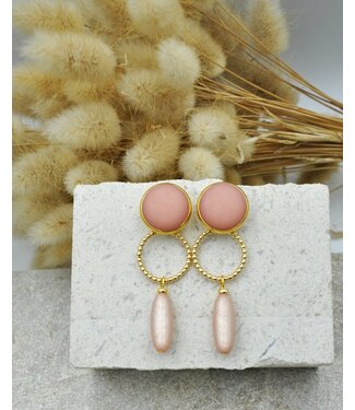 Maison Cachet Oorring Bulles Roses