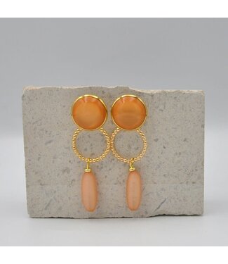 Maison Cachet Oorring Bulles Orange