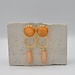 Maison Cachet Oorring Bulles Orange