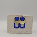 Maison Cachet Oorring Lunes Géométriques Cobalt