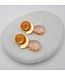 Maison Cachet Oorring Lustre Orange